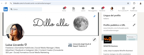 Linkedin Luisa Liccardo